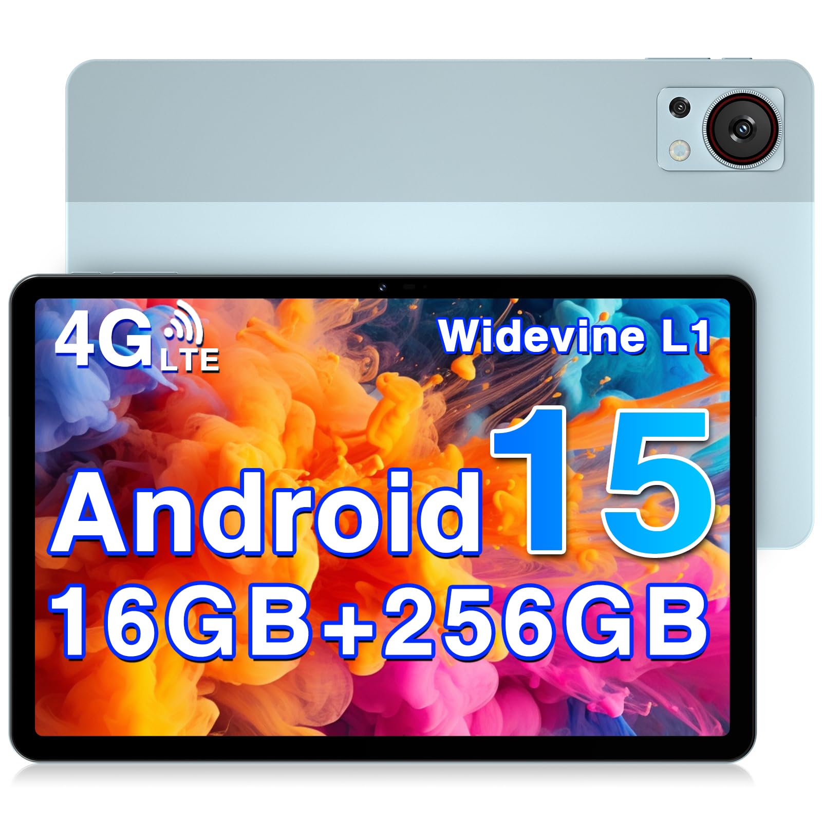 DOOGEE T30S Android 15 Tablet 11 Pollici, 16GB RAM + 256GB ROM (TF 1TB), 2.4K, 8580mAh, 4G LTE + 5G WiFi, 13MP+8MP, Octa-Core Tablet Gaming, Hi-Res Altoparlanti/OTG/BT5.0/GPS/Widevine L1