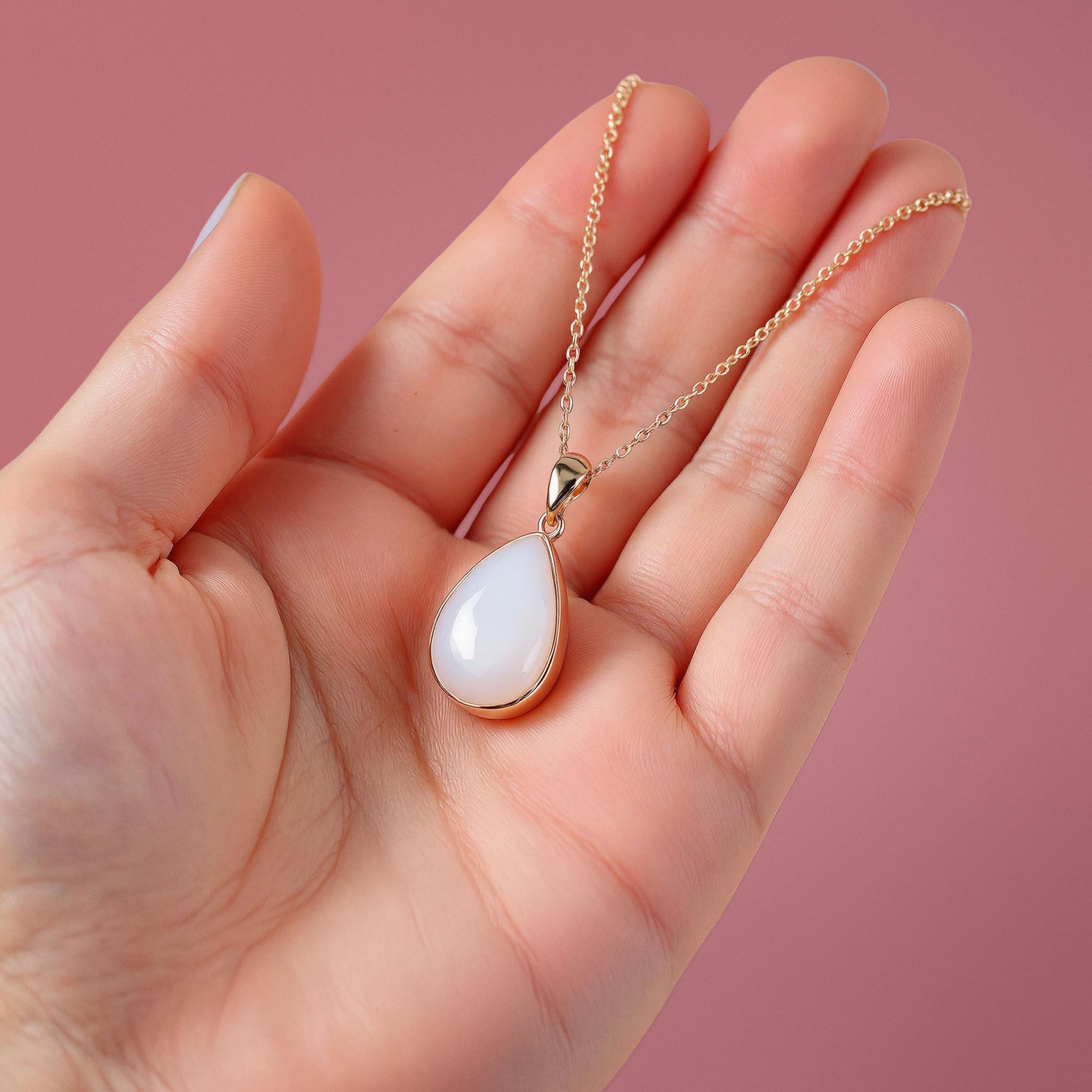 Kit de lait de poitrine DIY - Col en forme de goutte en or
