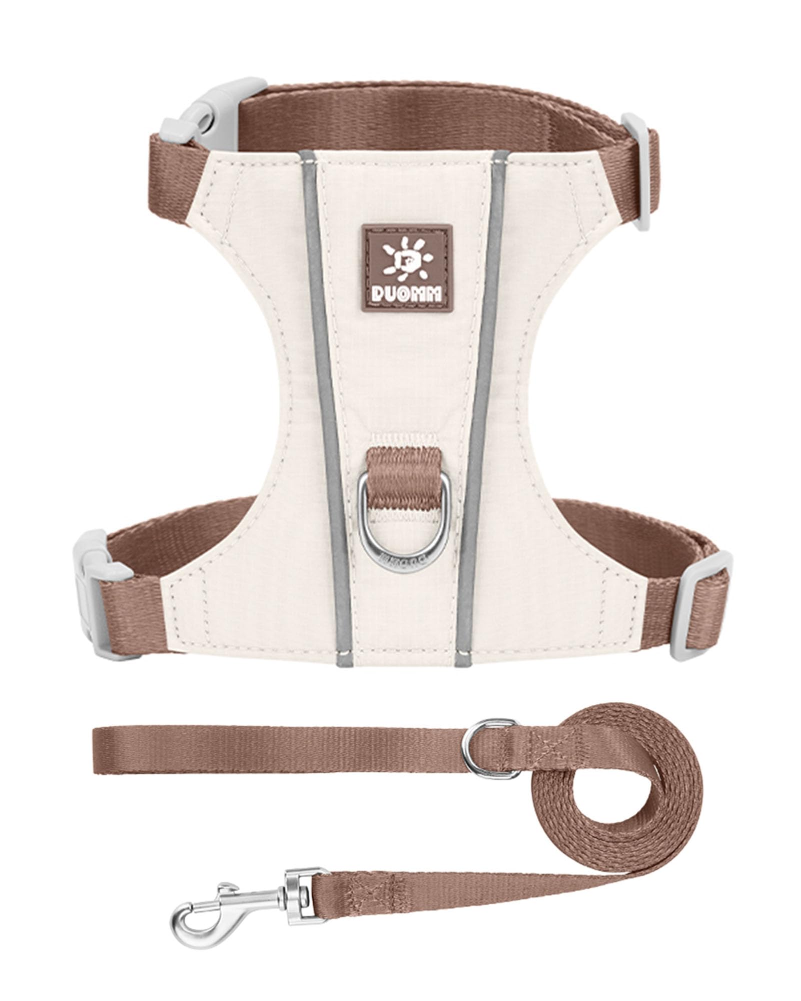 Photo 1 of JUFOO Cat Harness and Leash Set (Beige, XS)