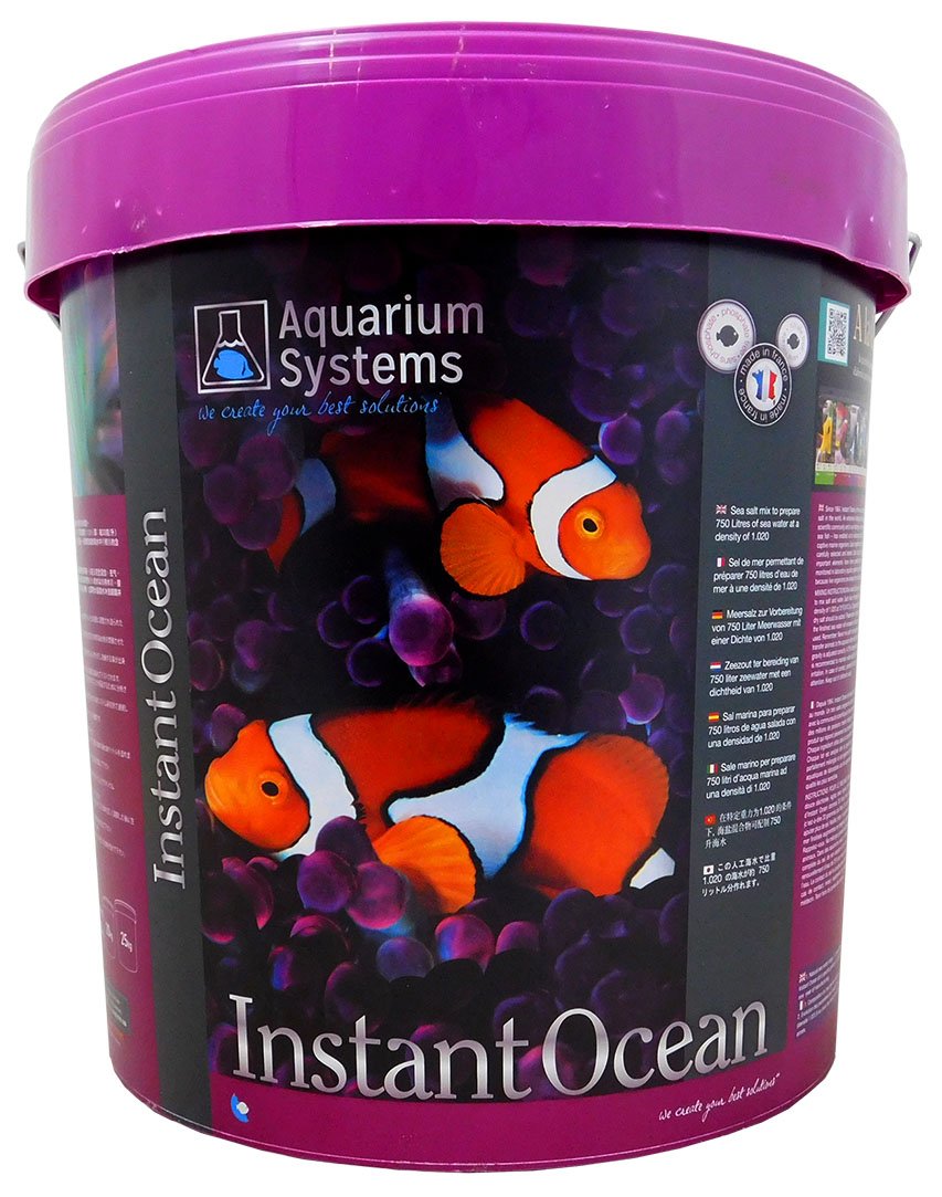 Aquarium Systems Instant Ocean Sal para acuariofilia 20 kg/600 L