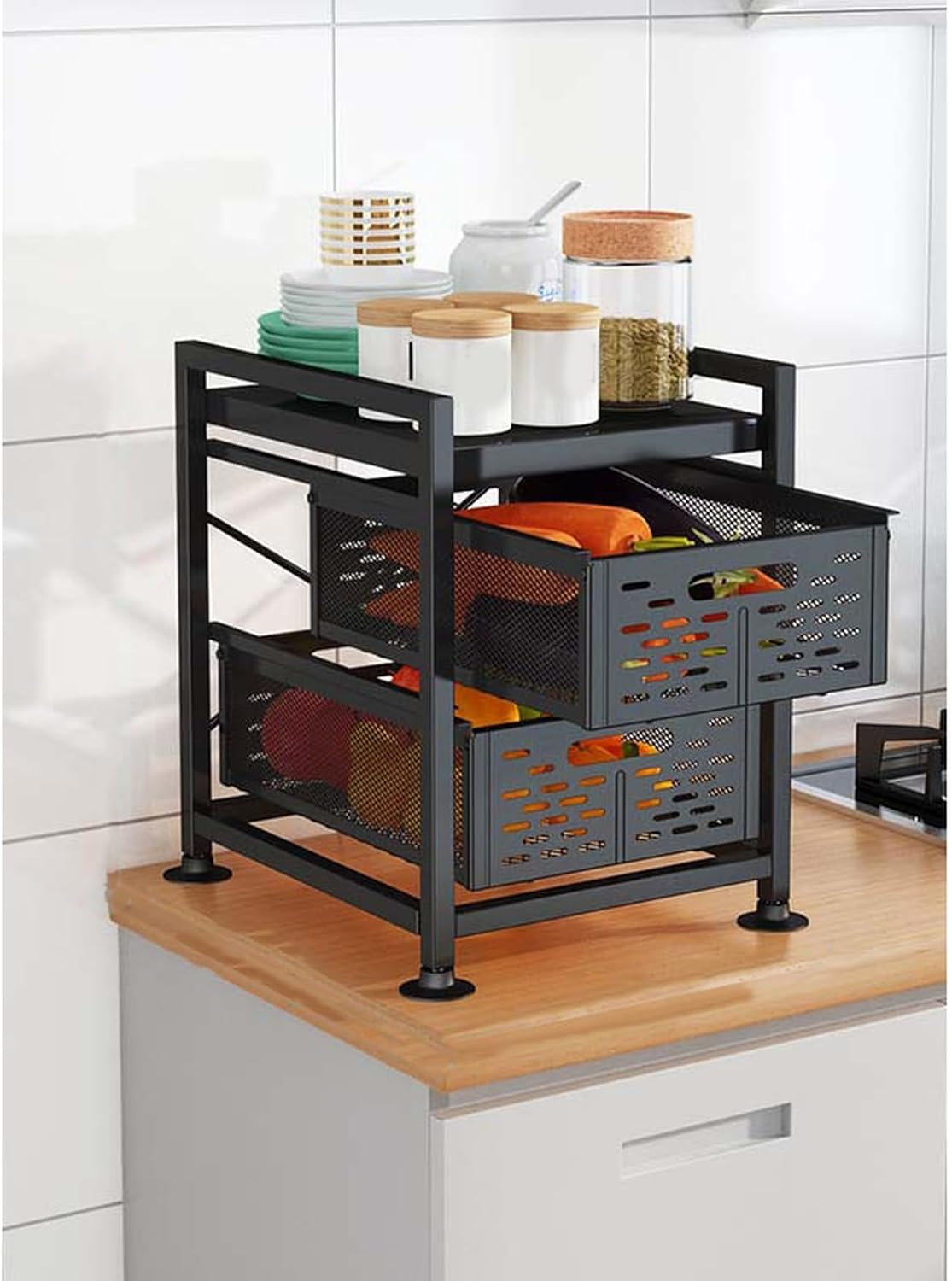 昭和レトロ 旭川家具 さくら工芸 大型 木製サイドボード 飾り棚 古家具