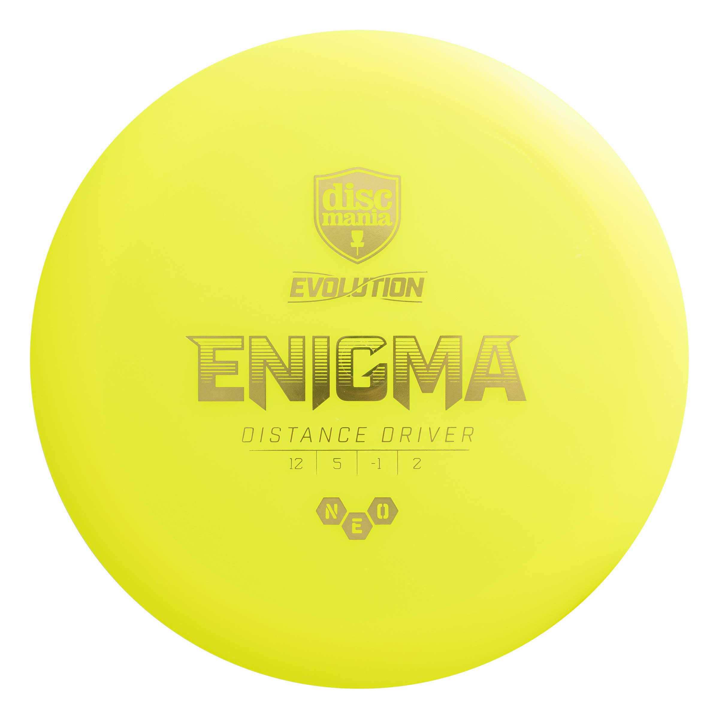 Discmania Evolution Neo Enigma Disco de golf para conductor de distancia (los colores pueden variar)