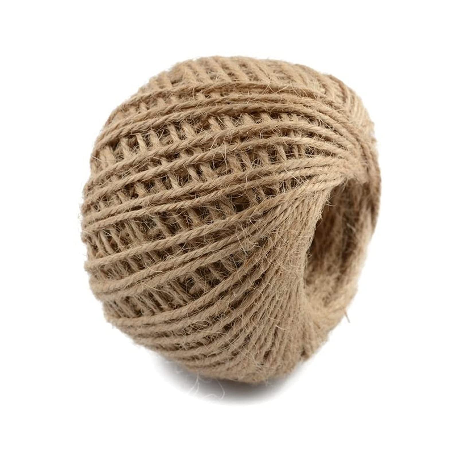 Natural Jute Twine, 30Meter 2mm Natural Burlap Jute Cord Ribbon