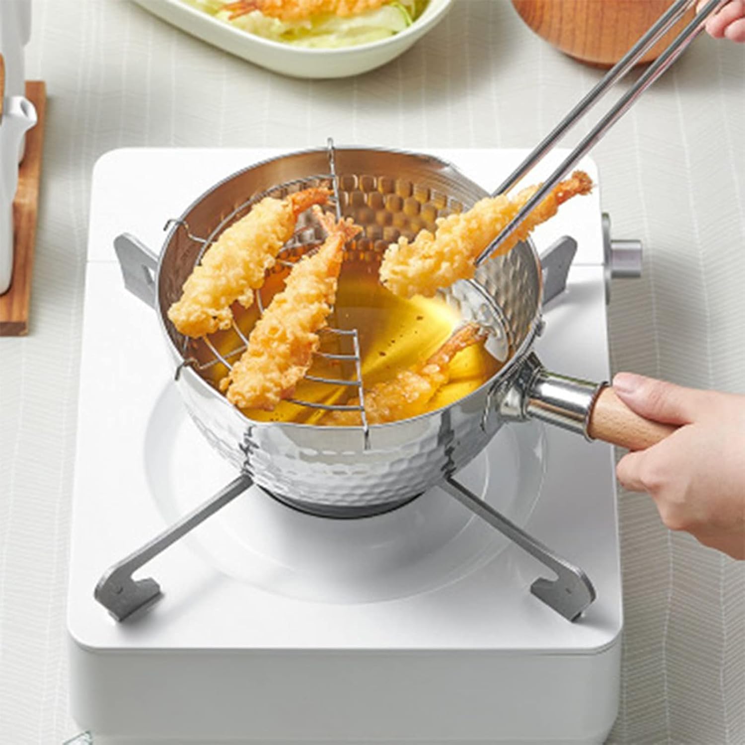 Cooking Pots Pots with Lid Saucepan Heating Milk Easy to Clean Kitchen Utensils, 18cm