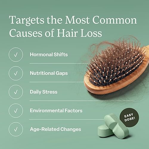 Miniatura 3 de Divi Vitaminas para el crecimiento del cabello para mujeres y hombres, hechas con ingredientes limpios, veganos y respaldados por la ciencia,