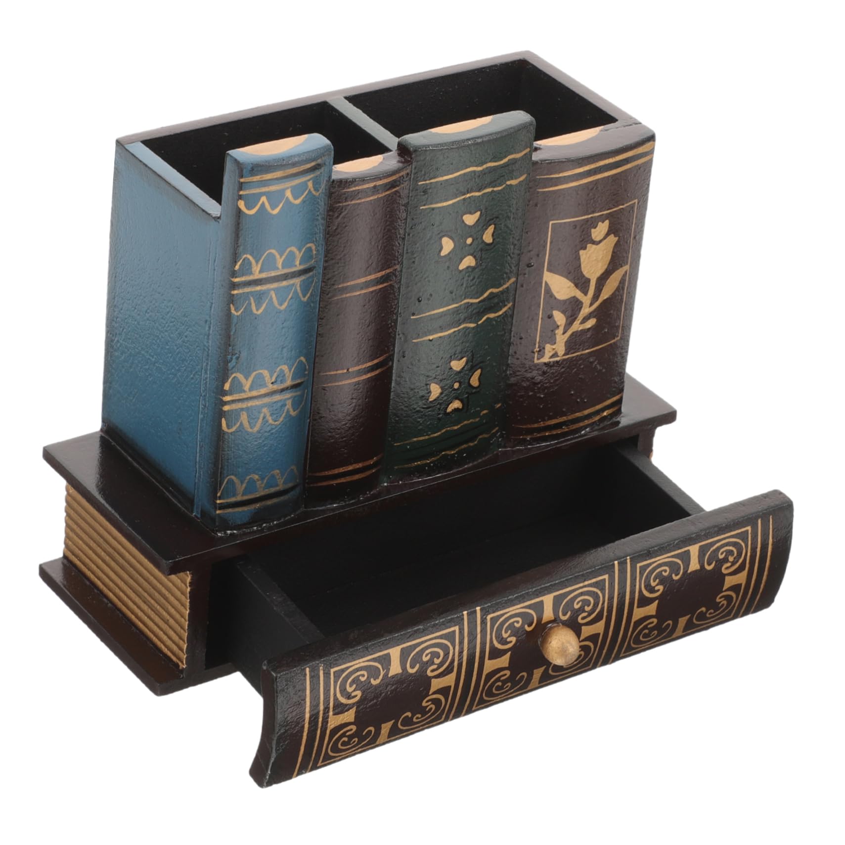 Organisateur de stylos avec compartiments compact Veemoon polyvalent pour bureau