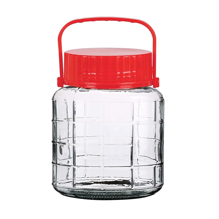 Buy Urban Living Large Glass Storage Jar With Lid 1L / 2L / 3L Airtight