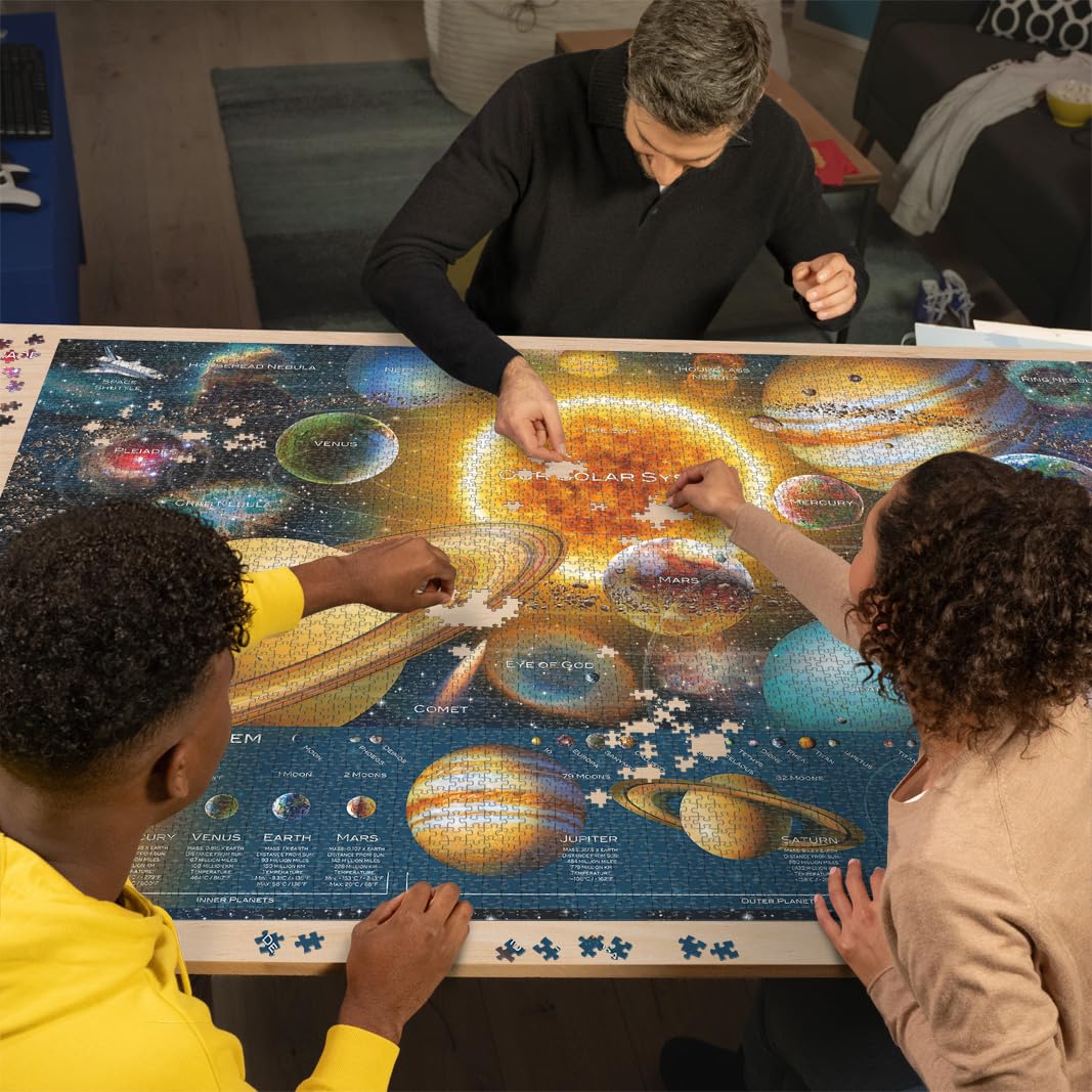 Ravensburger Puzzle 16720 - Planetensystem - 5000 Teile Puzzle für Weltraum-Begeisterte und Puzzle-Profis ab 14 Jahren