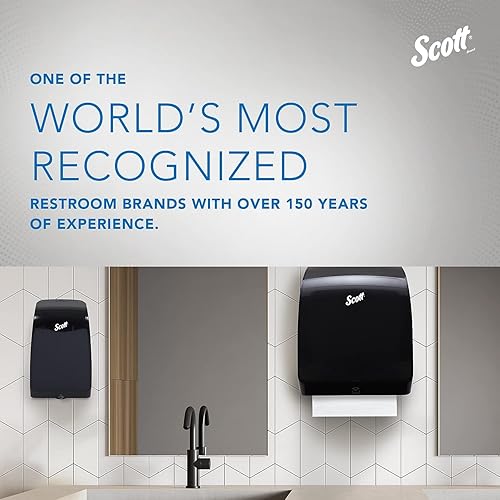 Miniatura 3 de Scott 43959 - Toallas duras para dispensador MOD de 1.75 pulgadas, núcleo de 7 12 pulgadas x 800 pies, color moca, 6 rollosunidad