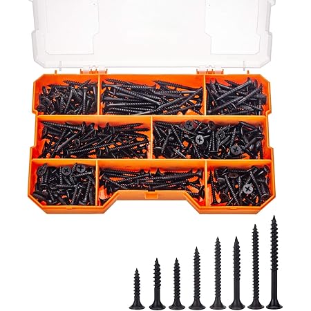 Rustark 160-Pcs #7 Coarse Thread Drywall Screw With Phillips - View #3
