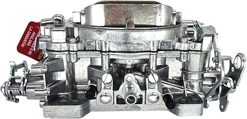 Miniatura 2 de Repuesto de carburador 1405 para Performer 600 CFM 4 barriles de diámetro cuadrado Corvette Silverado GMC 366 Demon Poly carburador (con