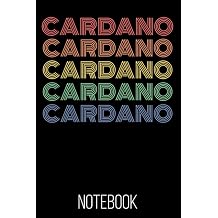Cardano ADA Notebook 120 Lined Pages 6x9 Notebook Cardano Cryptocurrency Paperback Blank Book | Crypto Password Journal | Password Manager | Cardano Gift Volume 1