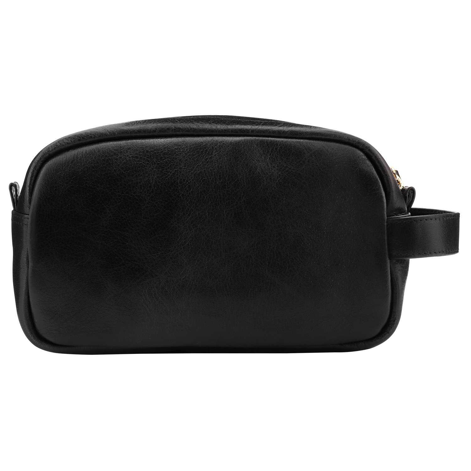 Londo - Articles de toilette en cuir véritable Dopp kit, sac de rangement pour organisateur de rasage pour maquillage, étui - Unisexe