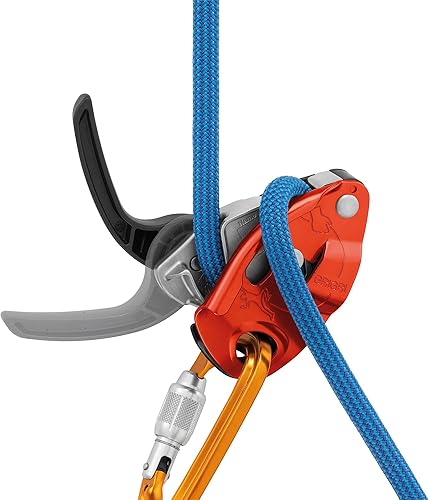 Miniatura 5 de PETZL GRIGRI Dispositivo de Aseguramiento - Dispositivo de Aseguramiento con Bloqueo Asistido por Leva para Escalada Deportiva, Tradicional y