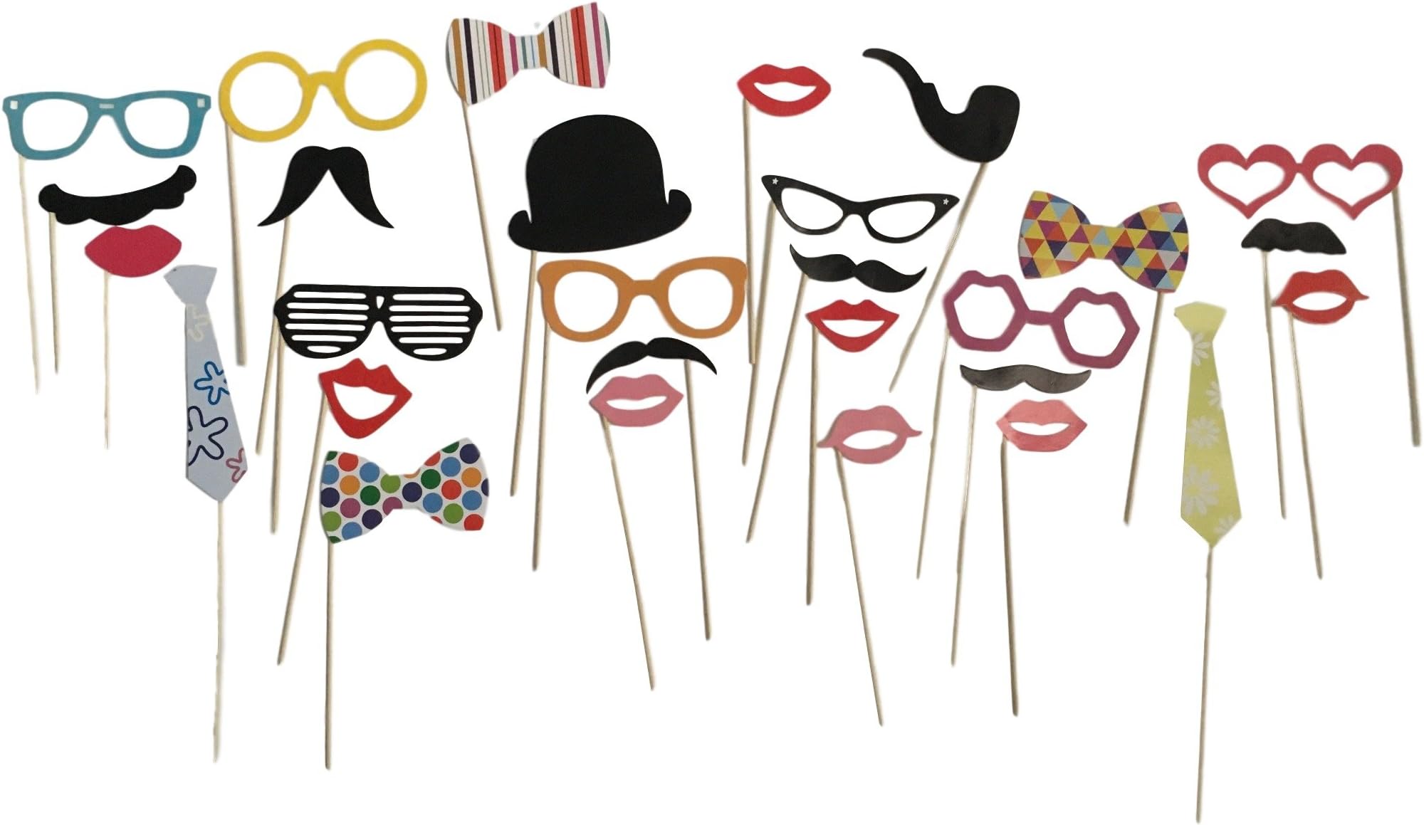 Premium Party Depot Photo Booth Props Children/Adult Fully Assembled