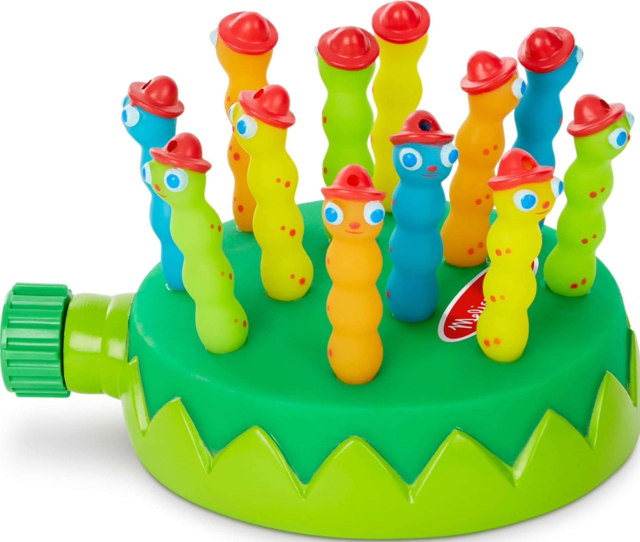 Melissa & Doug 6714 Azul, Verde, Naranja, Rojo, Color blanco, Amarillo rociador de agua - Aspersor (152,4 mm, 203,2 mm, 177,8 mm, 190,5 mm, 152,4 mm, 203,2 mm)