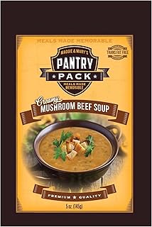 Maggie & Mary's Pantry Pack Creamy Mushroom Beef Soup Mix - Dry Soup Mix - Just Add Water