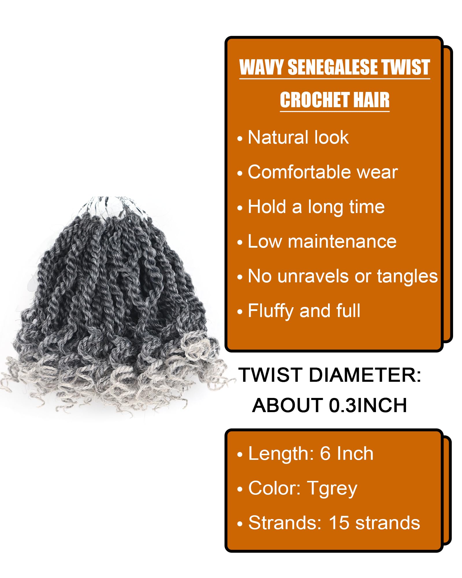 Amazon.com : Grey Crchet Hair for Black Women Pre Looped