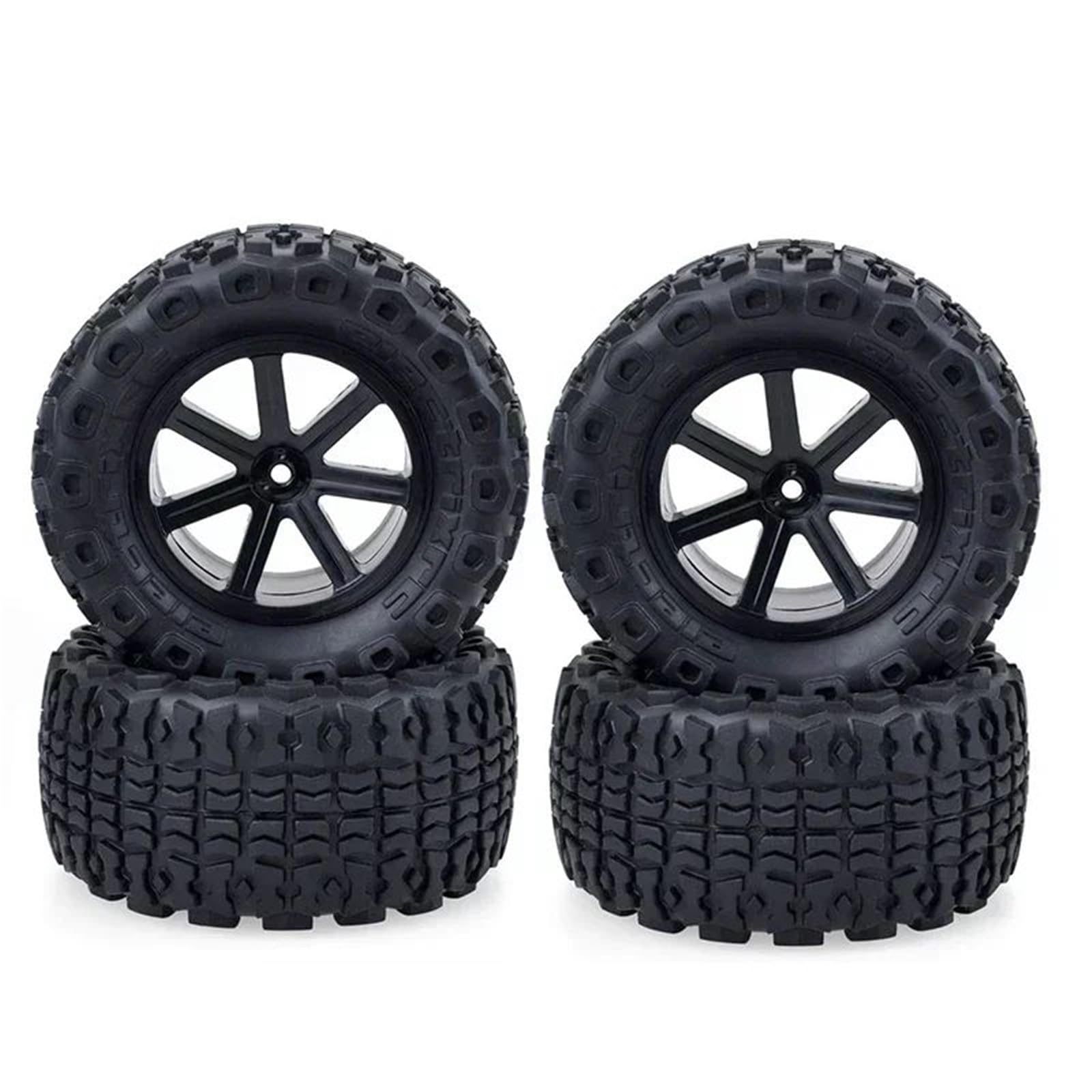 Per Trxs 1/10 Rc Parti Di Automobili 4 Pezzi 110mm Breve Corso Per Desert Truck Wheel Rim Set Pneumatici 12mm Hub Esagonale Telecomando Truggy Ricambi Modellini RC