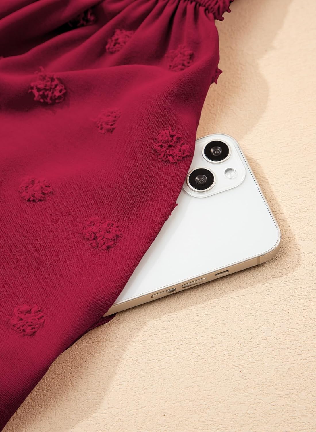 blibean Girls 2025 Fall Dresses Long Sleeve Polka Dots Pockets Dress Size 6-15 Years - Image 6