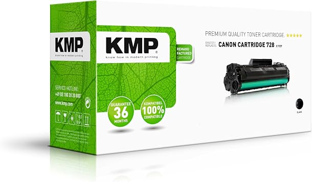 KMP C-T27 Toner Replaces Canon 728 3500B002, Black