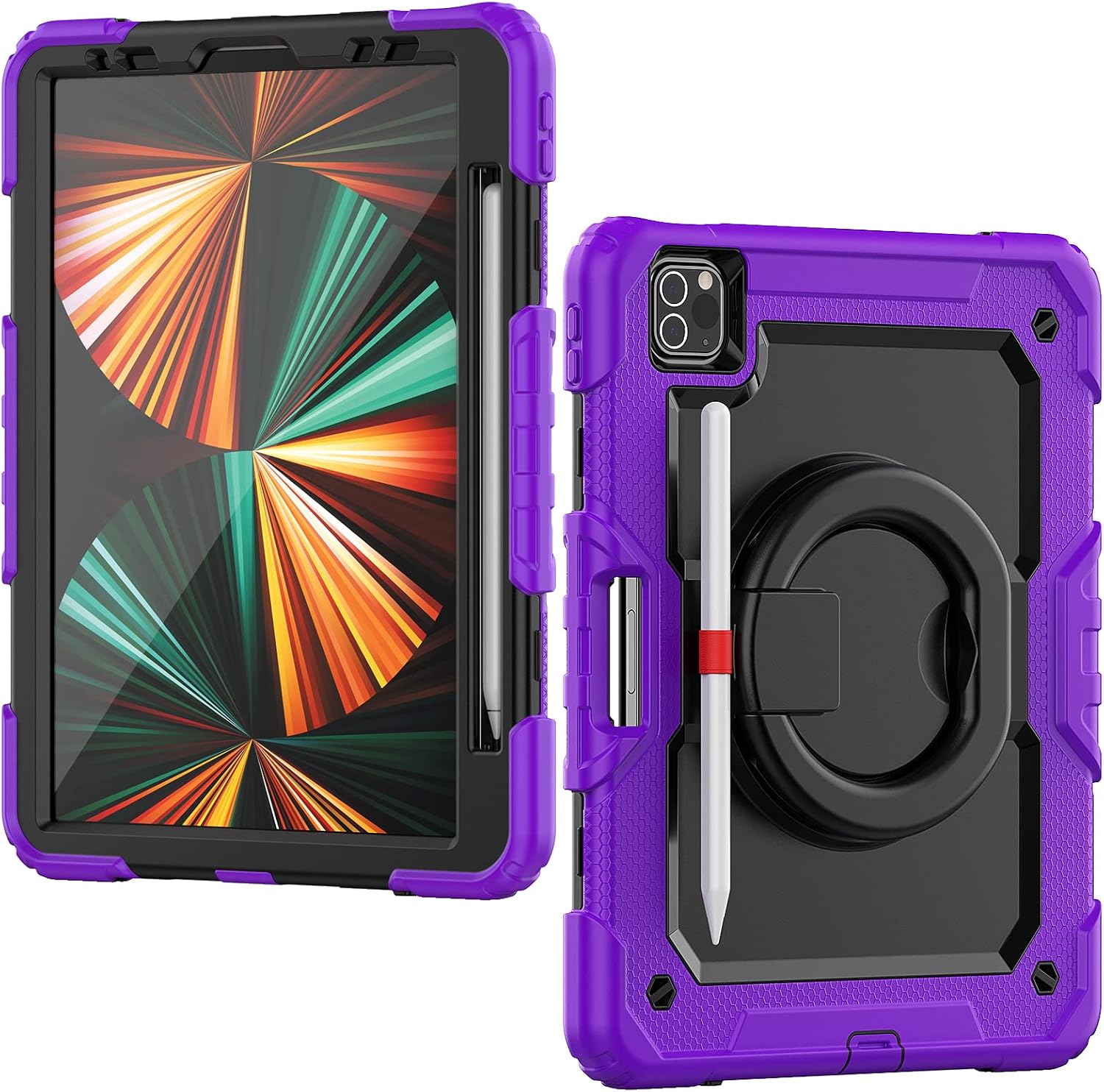HUEZOE Case Compatible with iPad Pro 11 Inch, Model 2021/2020/2018