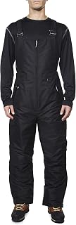 Arctic Quest Men's Insulated Snow Bib Overalls - Waterproof Ski Snowboard Pants for Hunting, Fishing, Snowmobiling