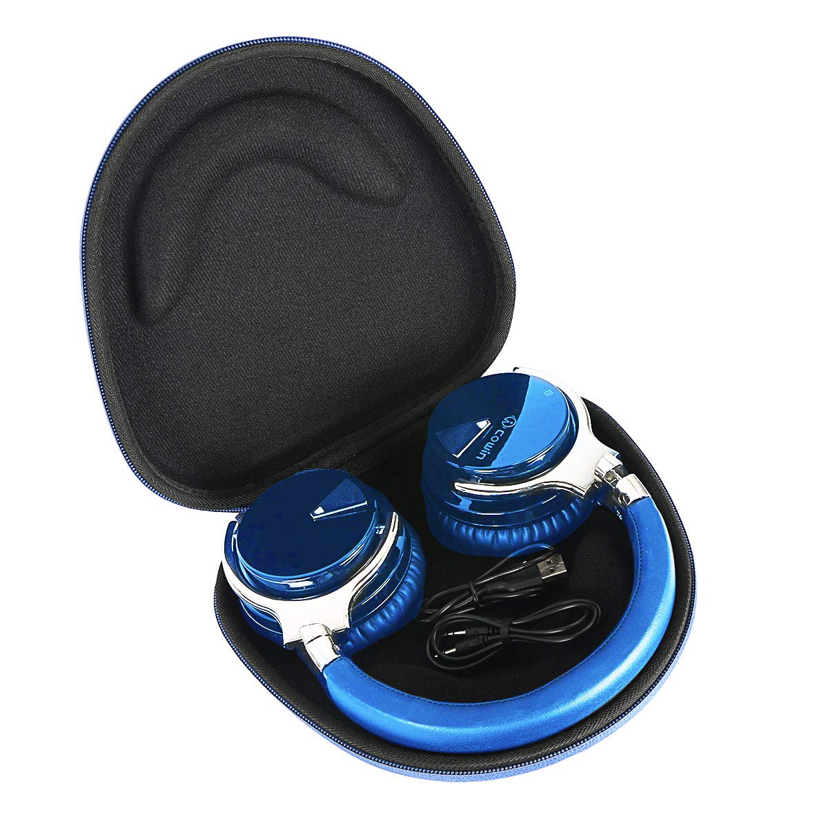 Headphone Hard Case for COWIN E7 / E7 PRO Active Noise Cancelling Bluetooth Headphones by Khanka a