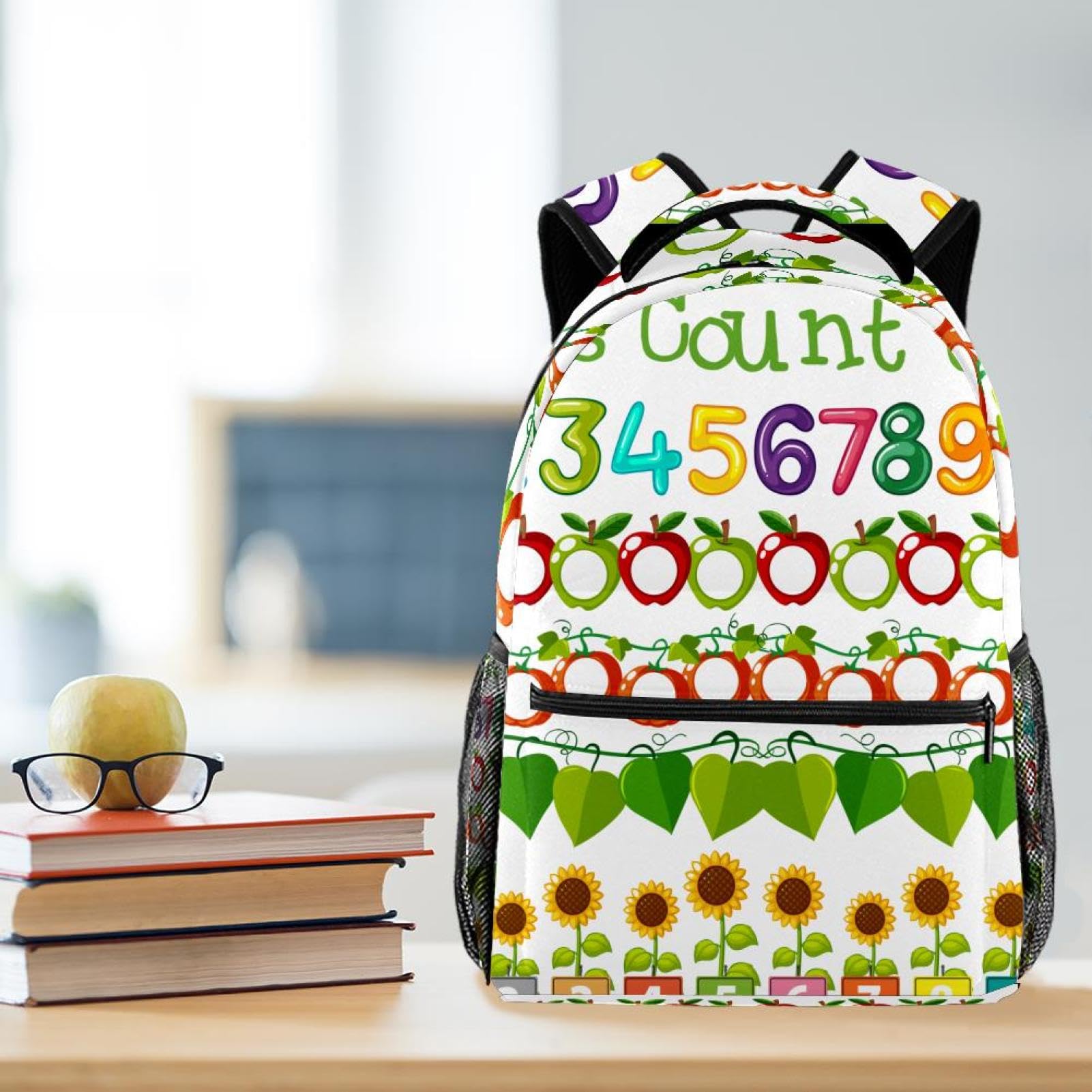 Zaino da scuola per uomini e donne, borsa da viaggio con scomparti per laptop, leggera borsa per libri scolastici, zaino per scuola media per ragazzi e ragazze