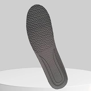 leacom Insole For Shoes Men Shoe Insoles For Men Sole For Shoe Shoe Sole For Men Insoles For Women Flat Foot Insoles For Men Shoes Sole For Men Gel Insoles For Men And Women Trim To Fit(6,Grey)