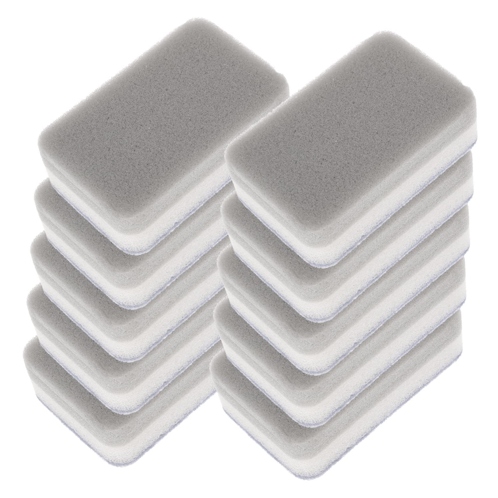 Mobestech 50pezzi Spugne Abrasive Per Lavaggio Piatti e Strofinatura Doppia Faccia Spugne Professionali Per Pulizia Cucina e Superfici Domestiche