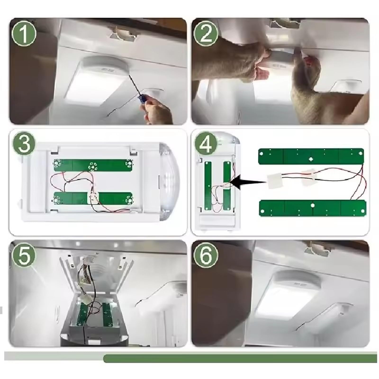 W11527432 Kühlschrank-LED-Lichtmodul Ersatz W11101384 W11333374 W11387579 Haushaltsgerät-Teile Kühlschrank LED-Licht