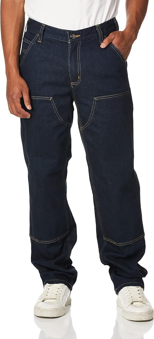 Carhartt Men's Rugged Flex Relaxed Double Front Jean Work Utility Pants :  Amazon.co.uk: Clothing