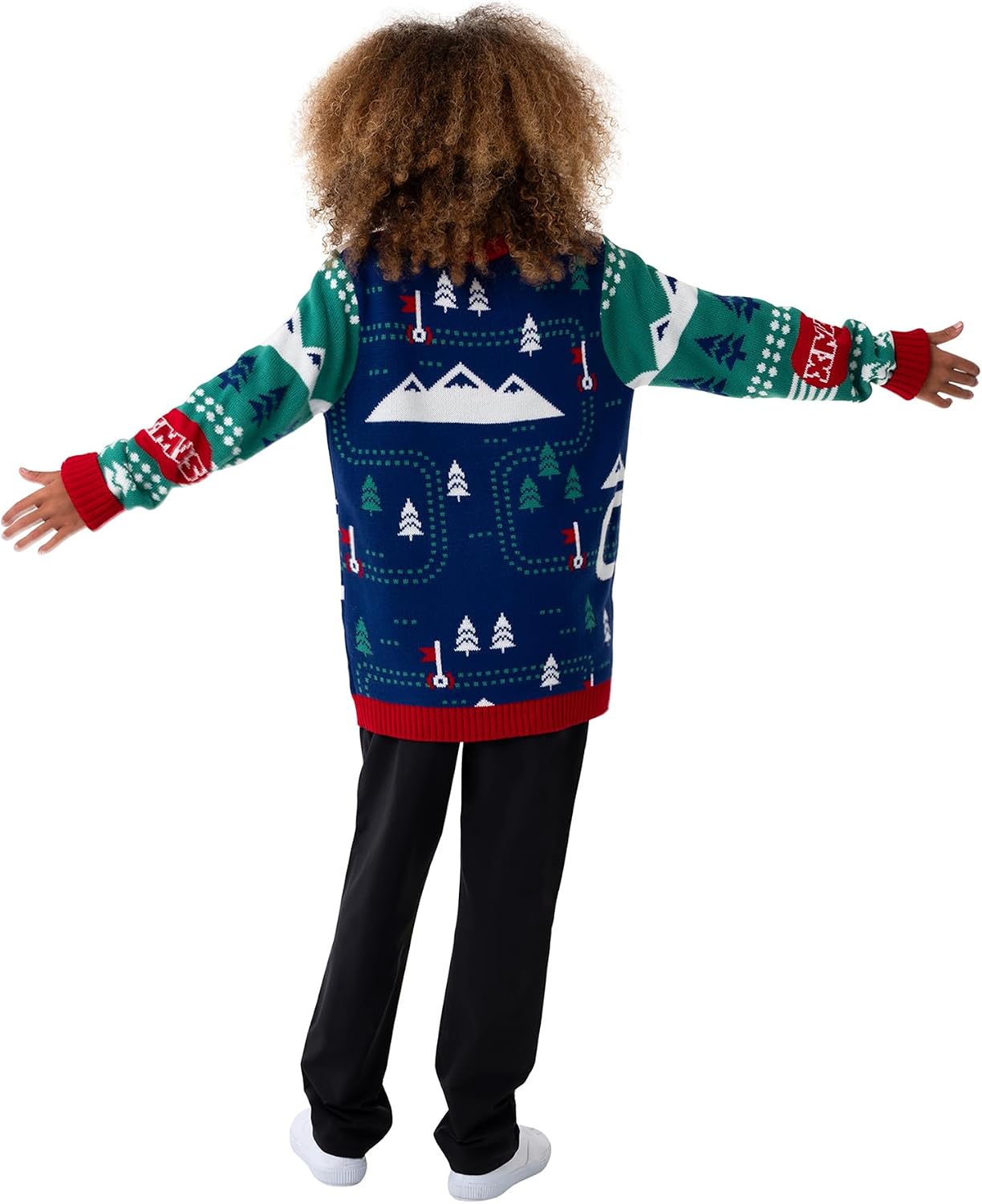 Blizzard Bay Boys Ugly Christmas Crewneck Sweater