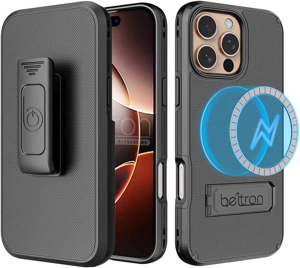 Encased Waterproof Case For IPhone 16 Pro With Belt Clip Holster - Clear - View #12