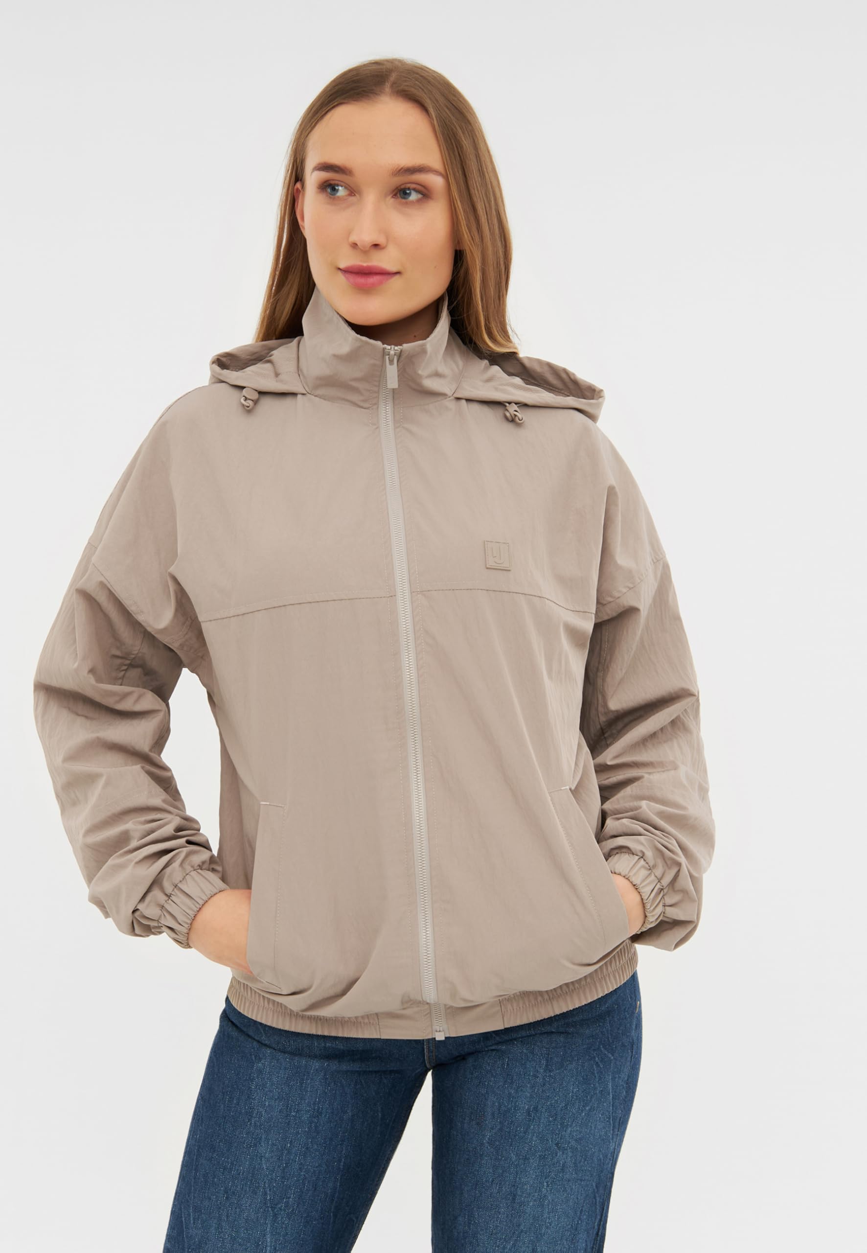 Johnny Urban Veste de Sport Hommes et Femmes - Lennon - Veste Zippée Légère avec Capuche - Coupe Vent d'Été Unisexe - Vêtement Sport