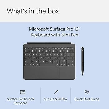 Amazon.com: Microsoft Surface Pro Keyboard and Slim Pen 2 Bundle
