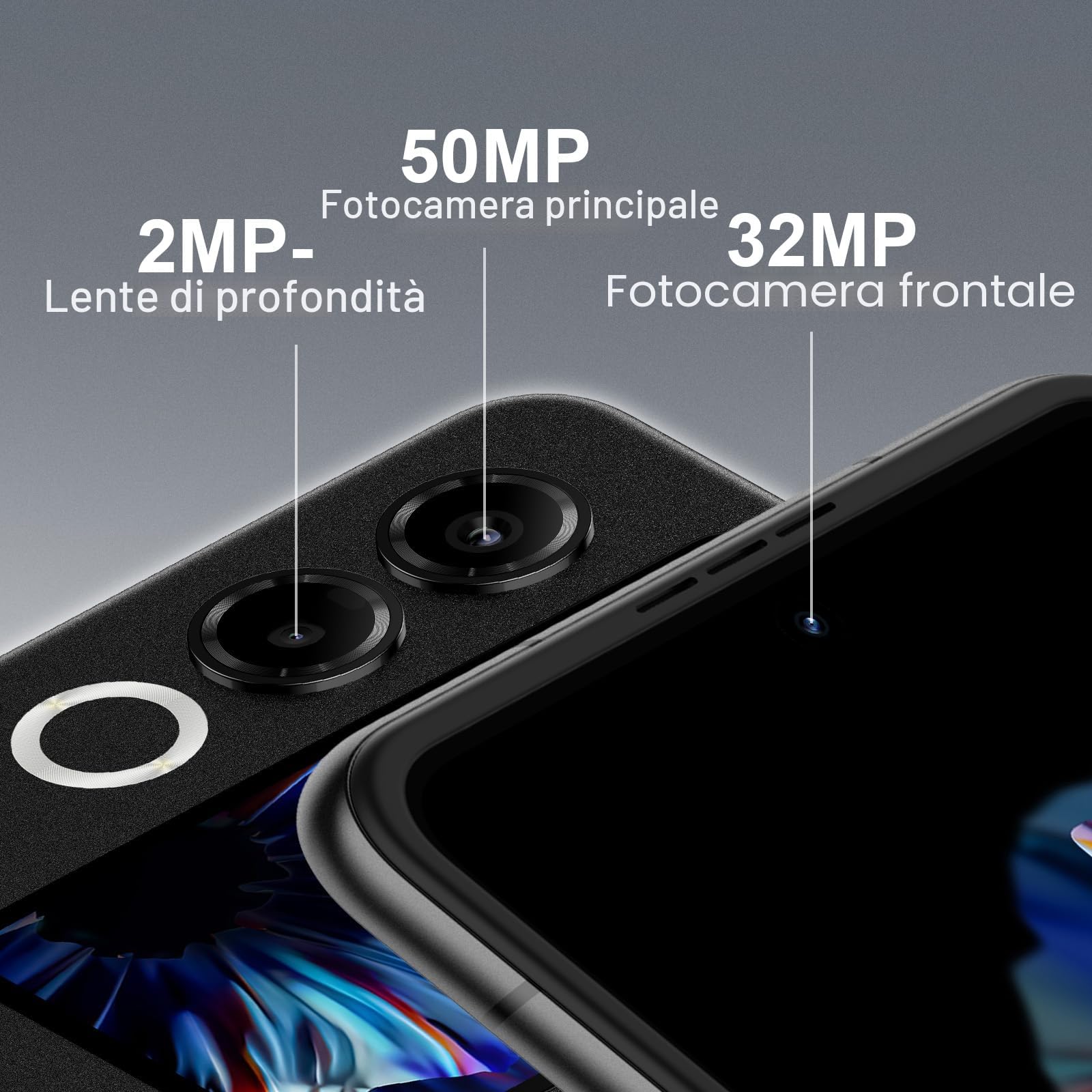 Smartphone Nubia Nubia Flip 6,9" Octa Core 8 GB RAM 256 GB Nero