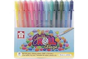 SAKURA Glaze 3D Ink Pen Premium Set of 12
