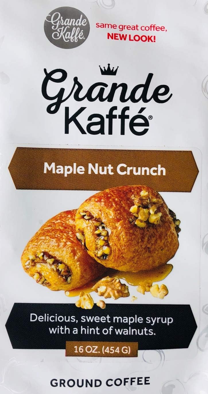 Grande Kaffe Ground Coffee (Maple Nut Crunch)