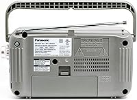 Vista 2 de Radio Panasonic. Individual Plateado