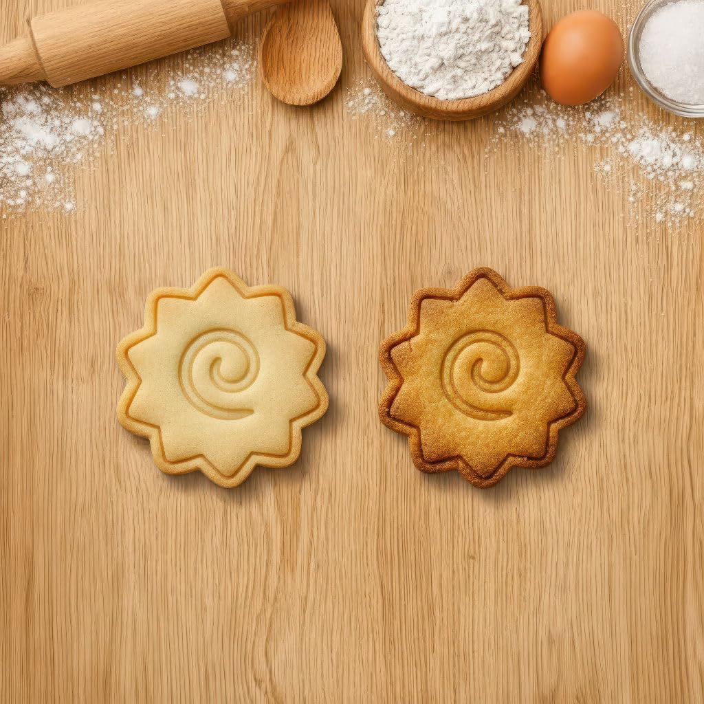 Allenjoy Cookie Cutters & Stamps, Ninja Biscuit Cutter Embosser Molds for Baking, Fondant, Polymer Clay - Funny Kitchen Accessories, Novelty DIY Supplies, Party Favors, Decorations, Gifts image 5