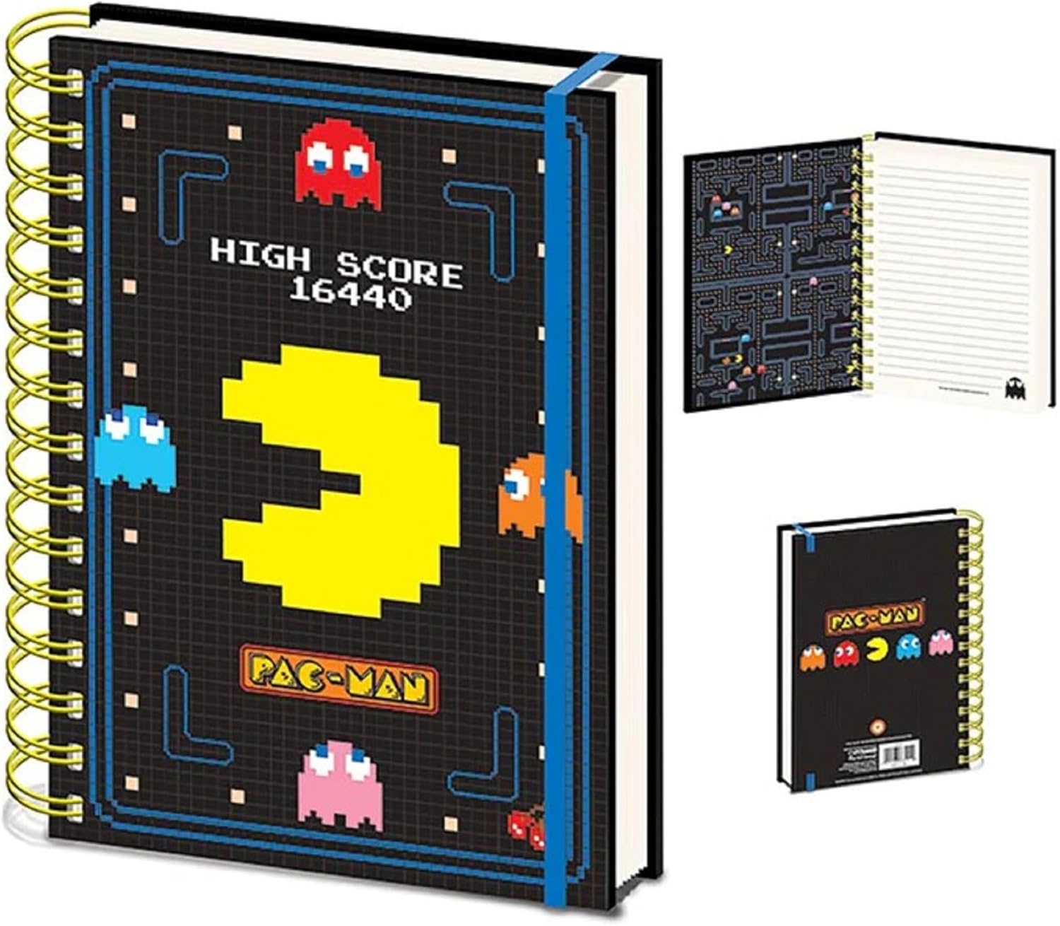 Pyramid International, Pacman High Score A5 Hardcover Notebook by Pac Man