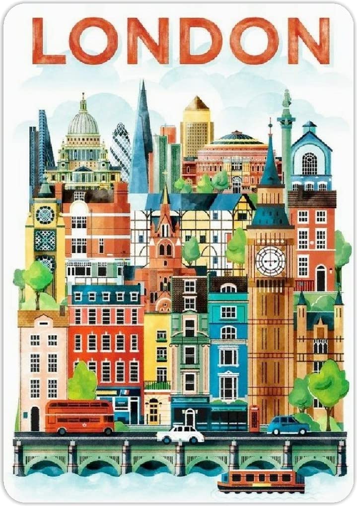 London Fridge Magnet