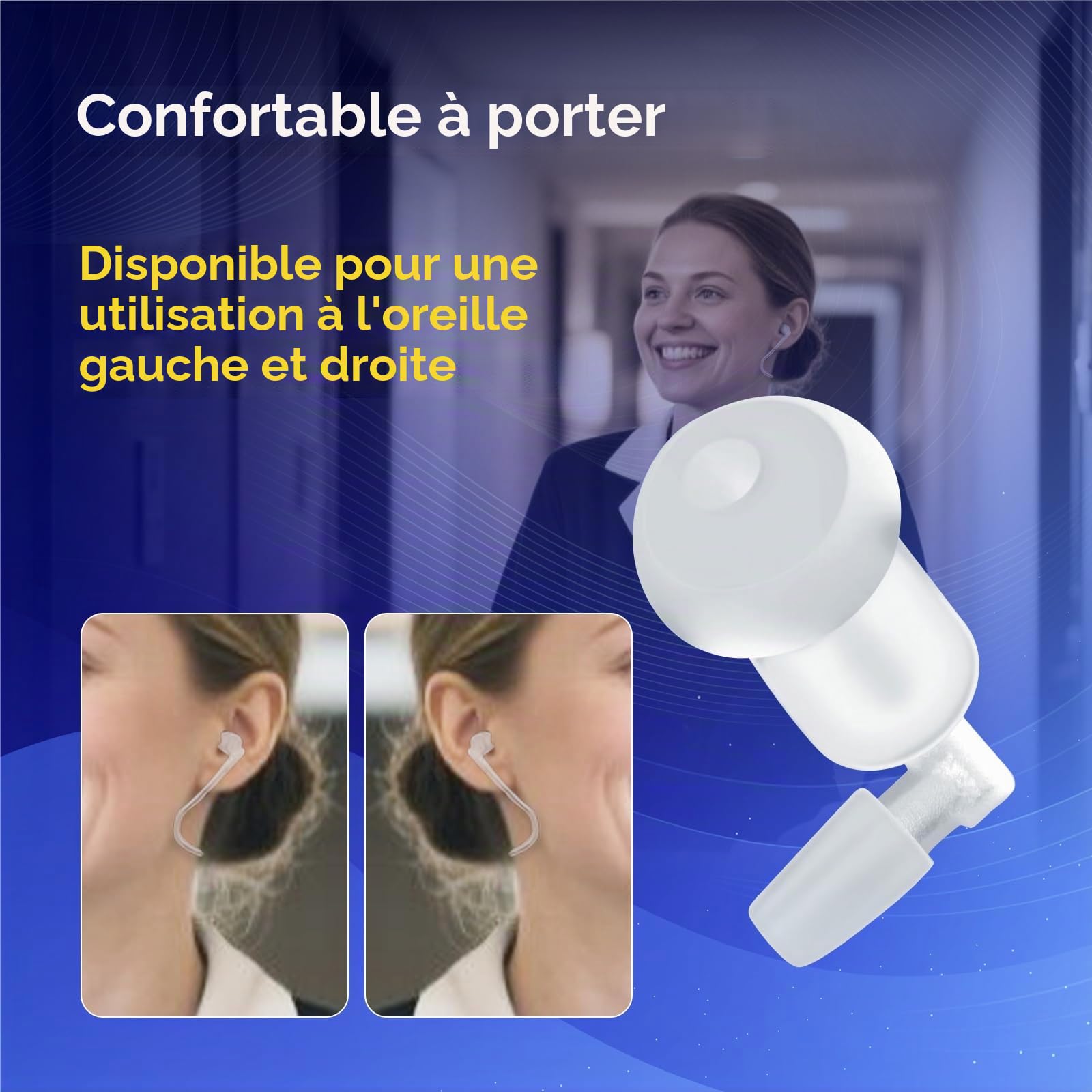 Retevis Lot de 10 écouteurs sans Fil à 2 Broches - Compatible avec Talkie Walkie RT24 RT27 RT22 RT622 RT617 RT618 RT619 Baofeng BF-88E BF-88S Tyhbelle BF-88E Kenwood