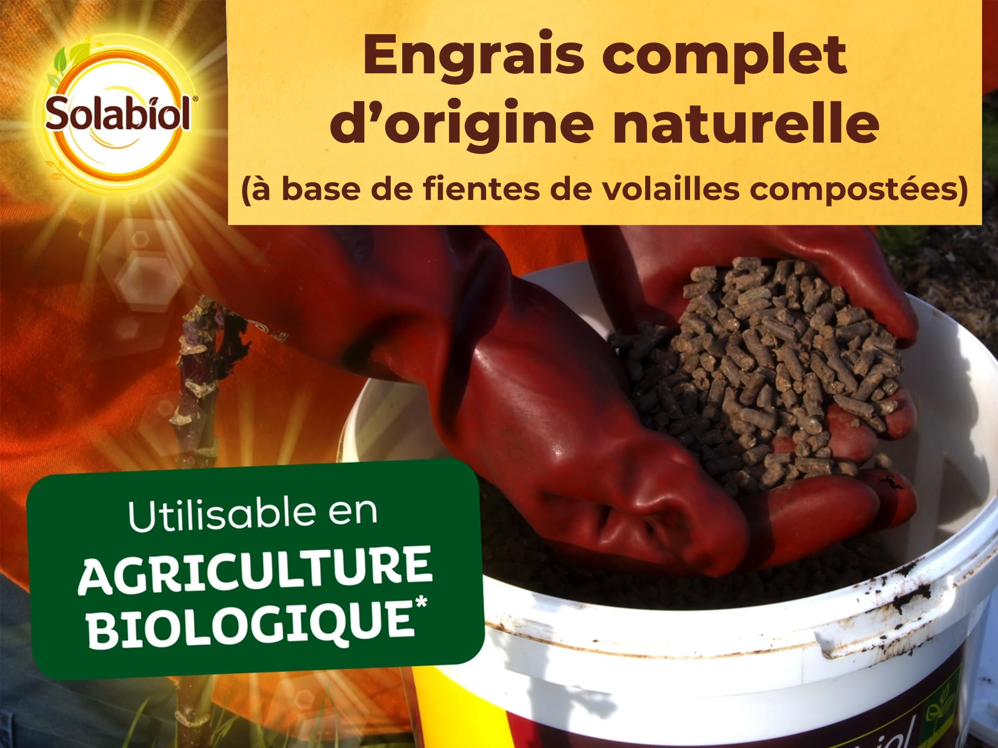 SOLABIOL ENGRAIS COMPLET SEAU 5 KG SOCOMP5