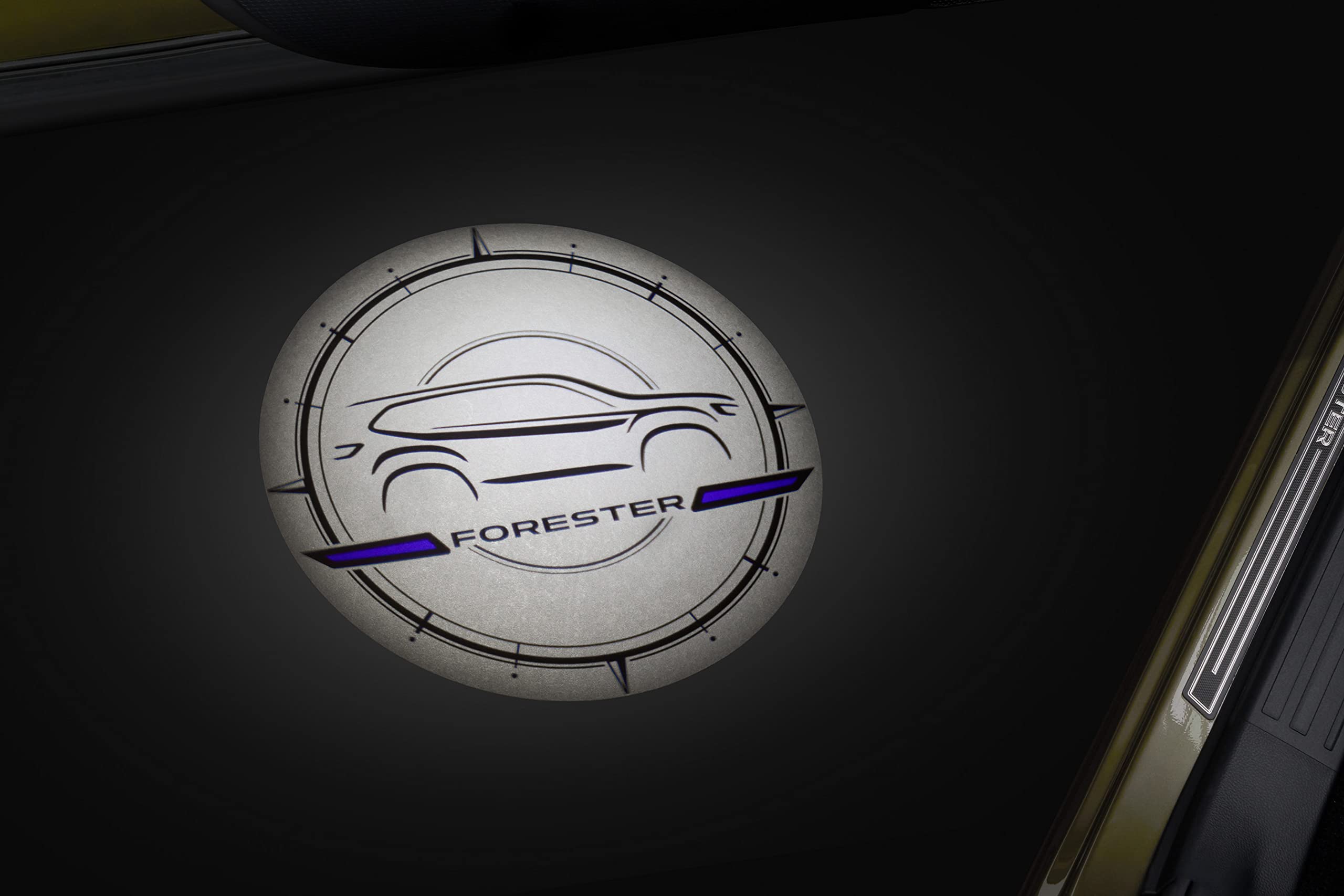 Subaru 2023 2024 Forester Door Projector Lights H4610SJ100 Genuine