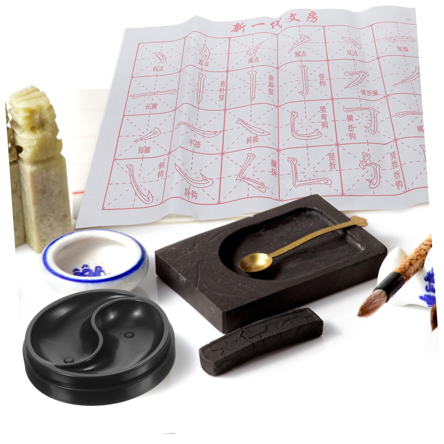 jojofuny Set Calligrafia 1 Pezzo per Principianti Custodia Portatile