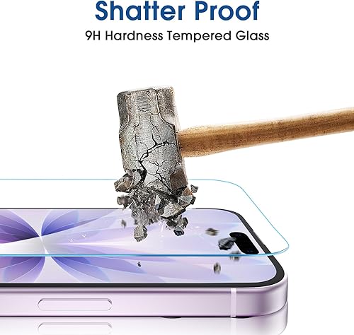 Vista 10 de amFilm Paquete de 2 protectores de pantalla de vidrio OneTouch para iPhone 11 Pro Max (6.5 pulgadas) con kit de fácil instalación
