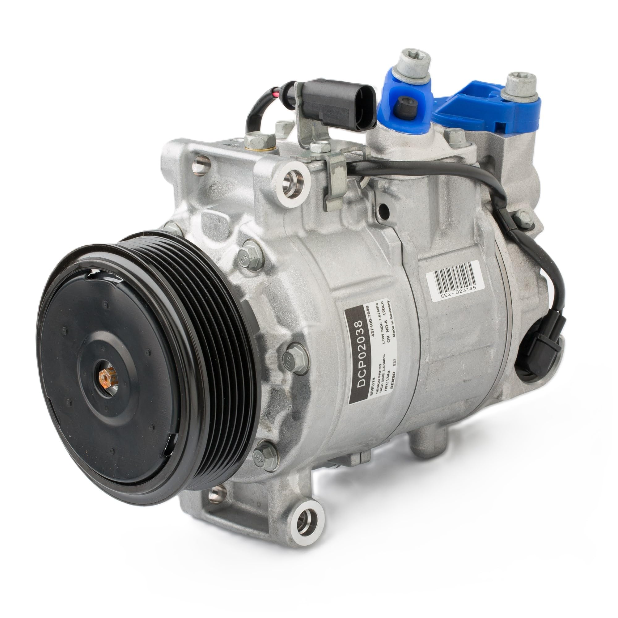DENSO Compressore A/C DCP02038 per Clima Veicolo Ricambio Montaggio Diretto